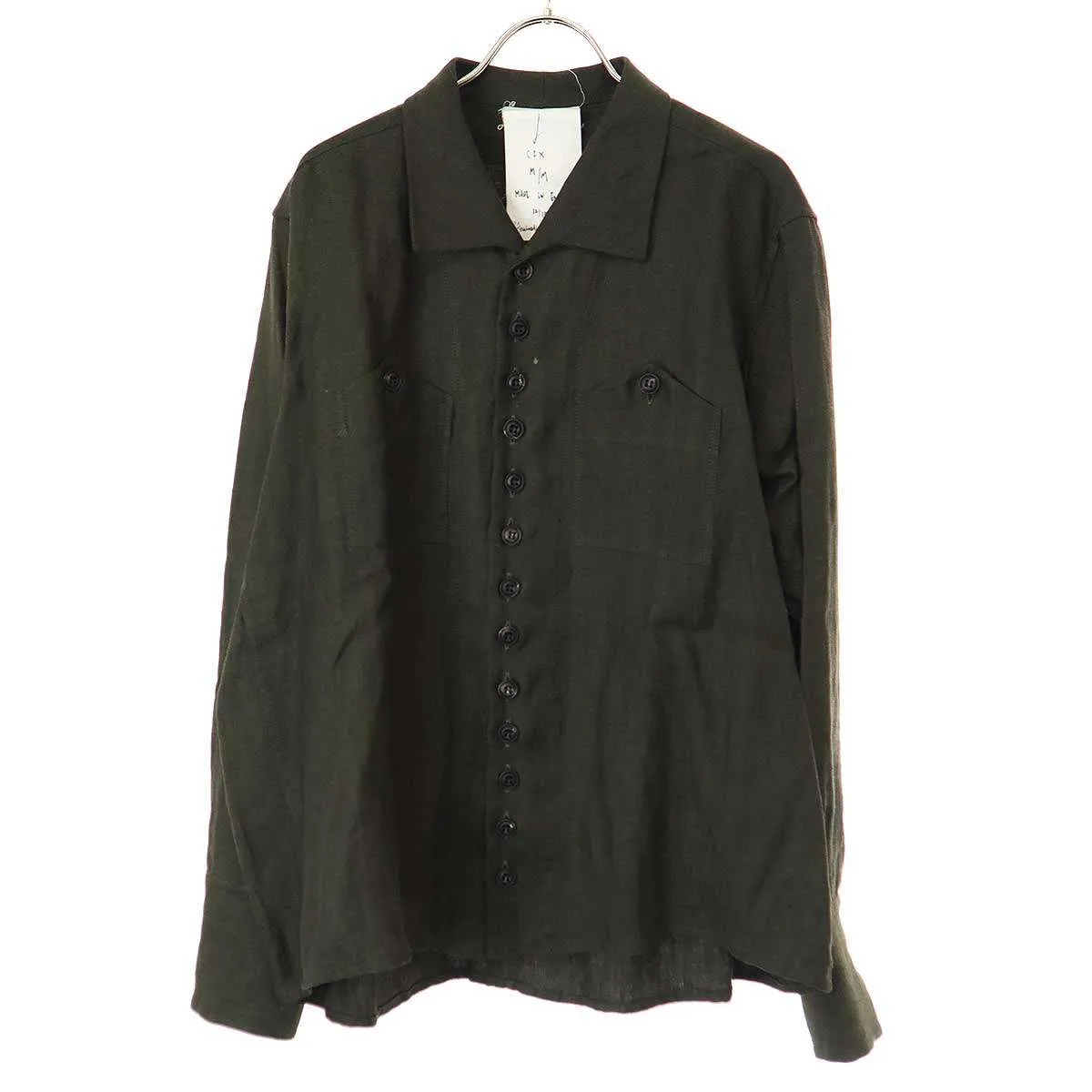 John Alexander Skelton ジョンアレキサンダースケルトン 21SS ヘリンボーンシャツジャケット