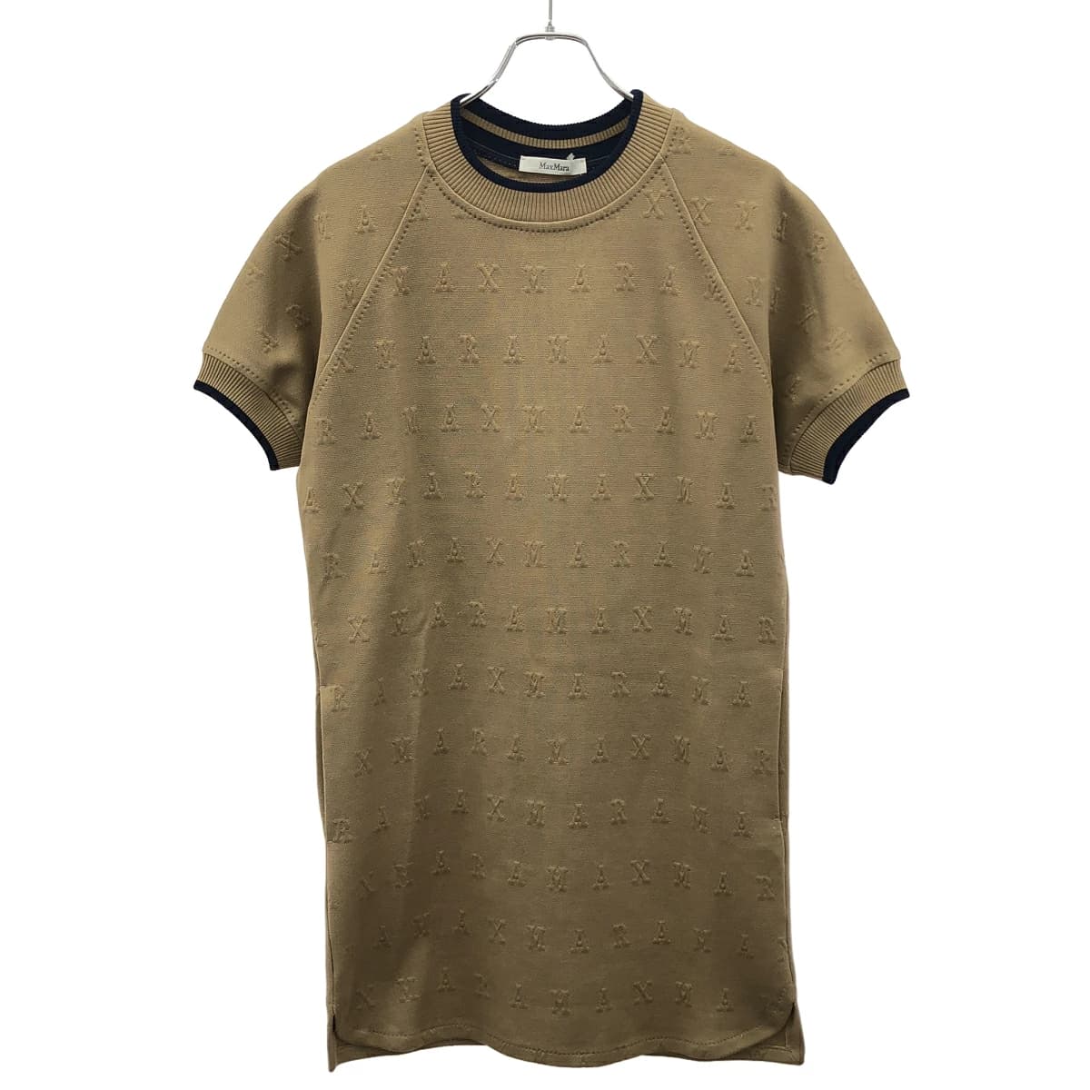 MAXMARA マックスマーラ 22SS ONORATA ロゴエンボスワンピース 16210121