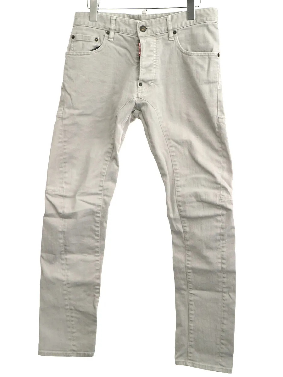 DSQUARED2 ディースクエアード 14SS TIDY BIKER JEAN ストレッチカラーバイカーデニムパンツ