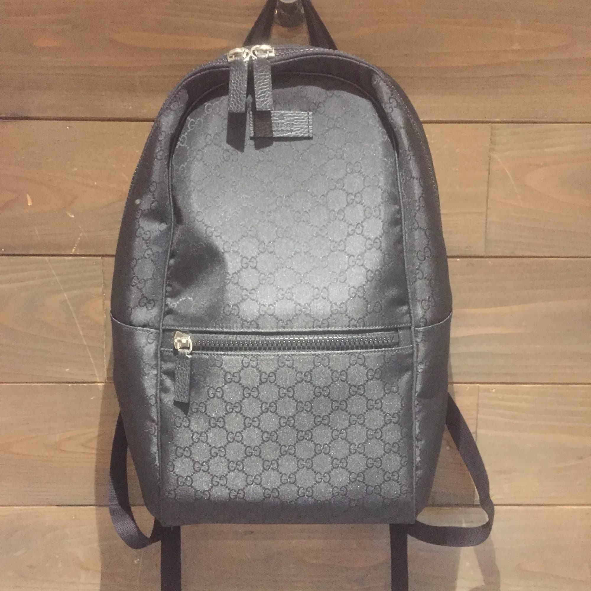 GUCCI GUCCI GG柄 ナイロンバックパック