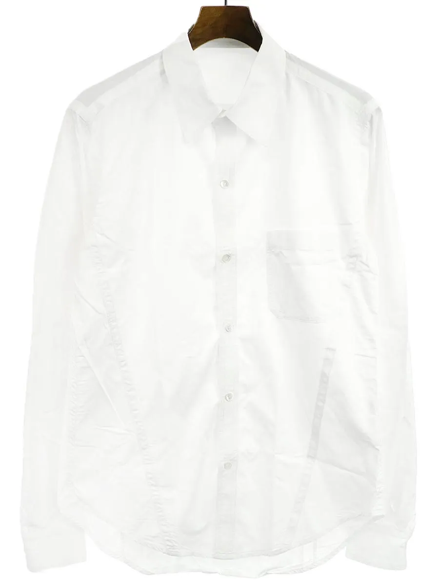 Yohji Yamamoto ヨウジヤマモト プール オム 12SS パッカリングコットンブロードシャツ