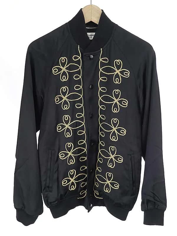 SAINT LAURENT サンローラン パリ 15SS エンブロイダリーテディブルゾン