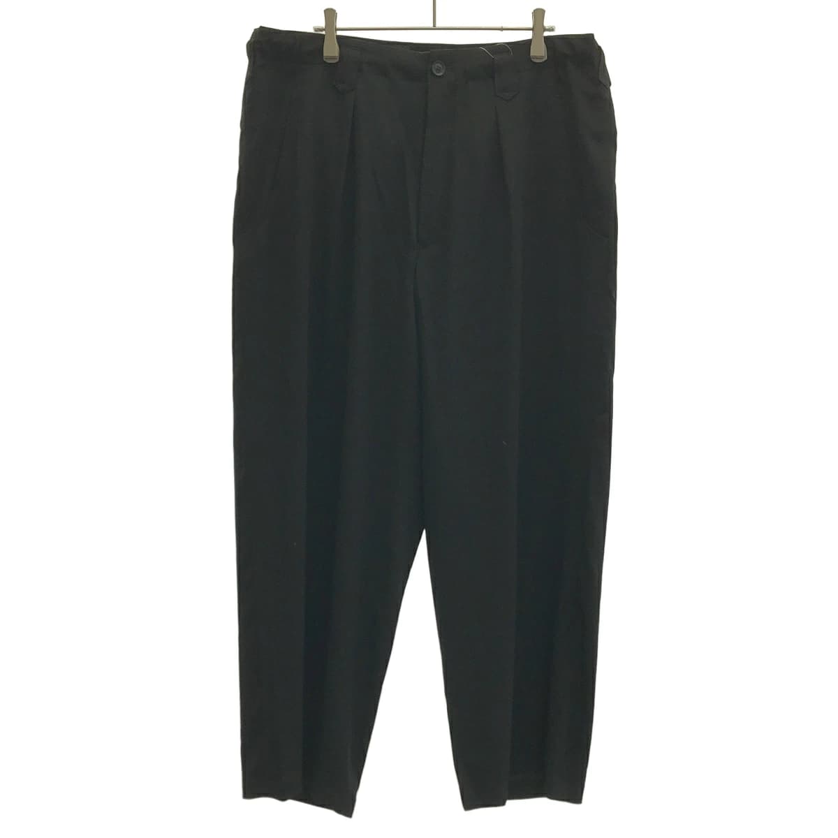 Yohji Yamamoto ヨウジヤマモト プールオム 25SS TA TUXEDO WIDE LOOP PANTS タキシードワイドループパンツ HP-P22-500