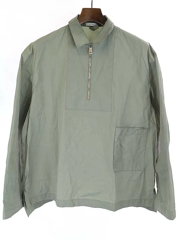 JIL SANDER ジルサンダー ハーフジップナイロンブルゾン