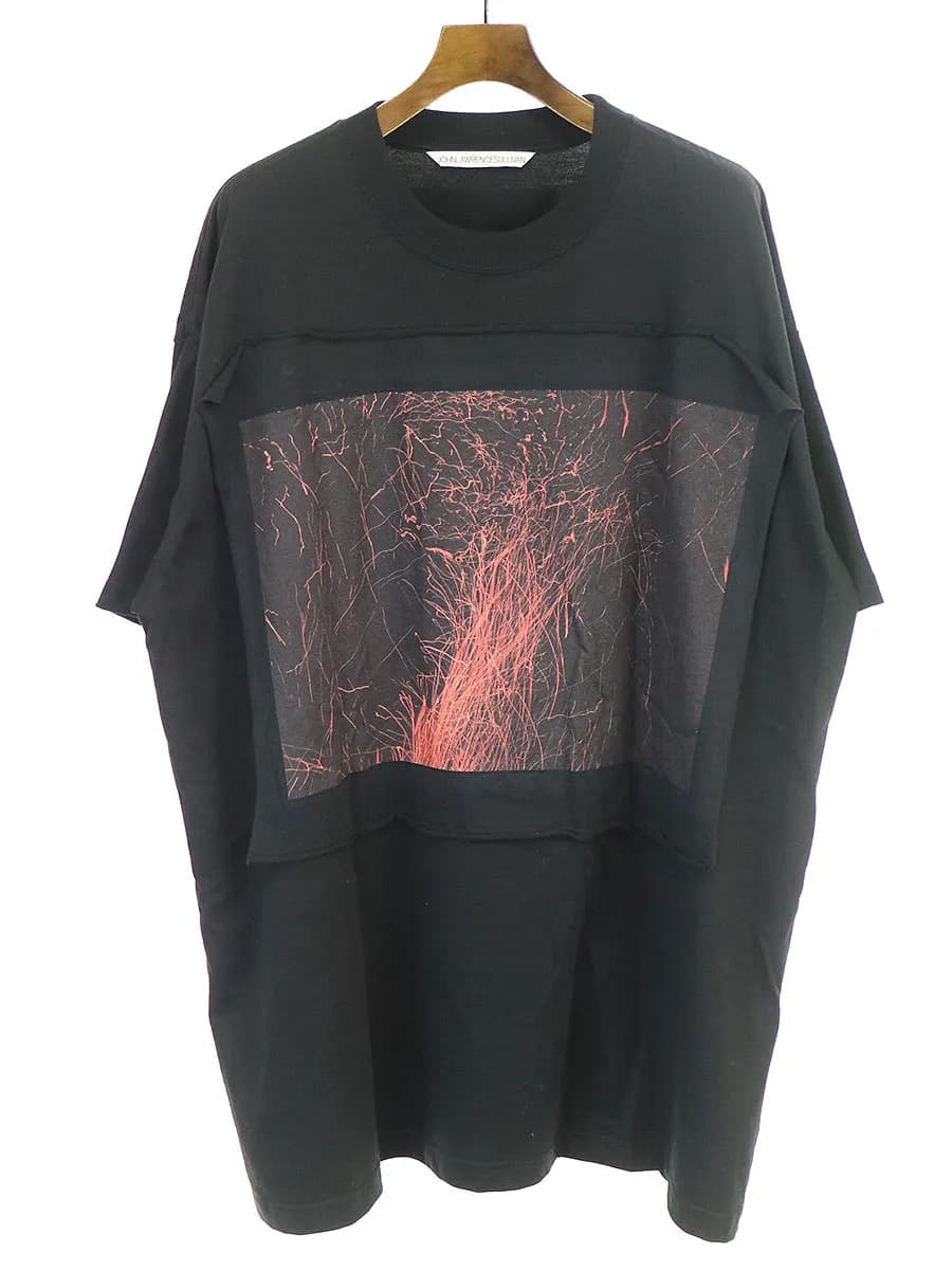 JOHN LAWRENCE SULLIVAN ジョン ローレンス サリバン 20SS フォトプリントオーバーサイズTシャツ