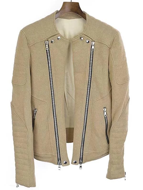 BALMAIN HOMME バルマン オム バイカースウェットジャケット