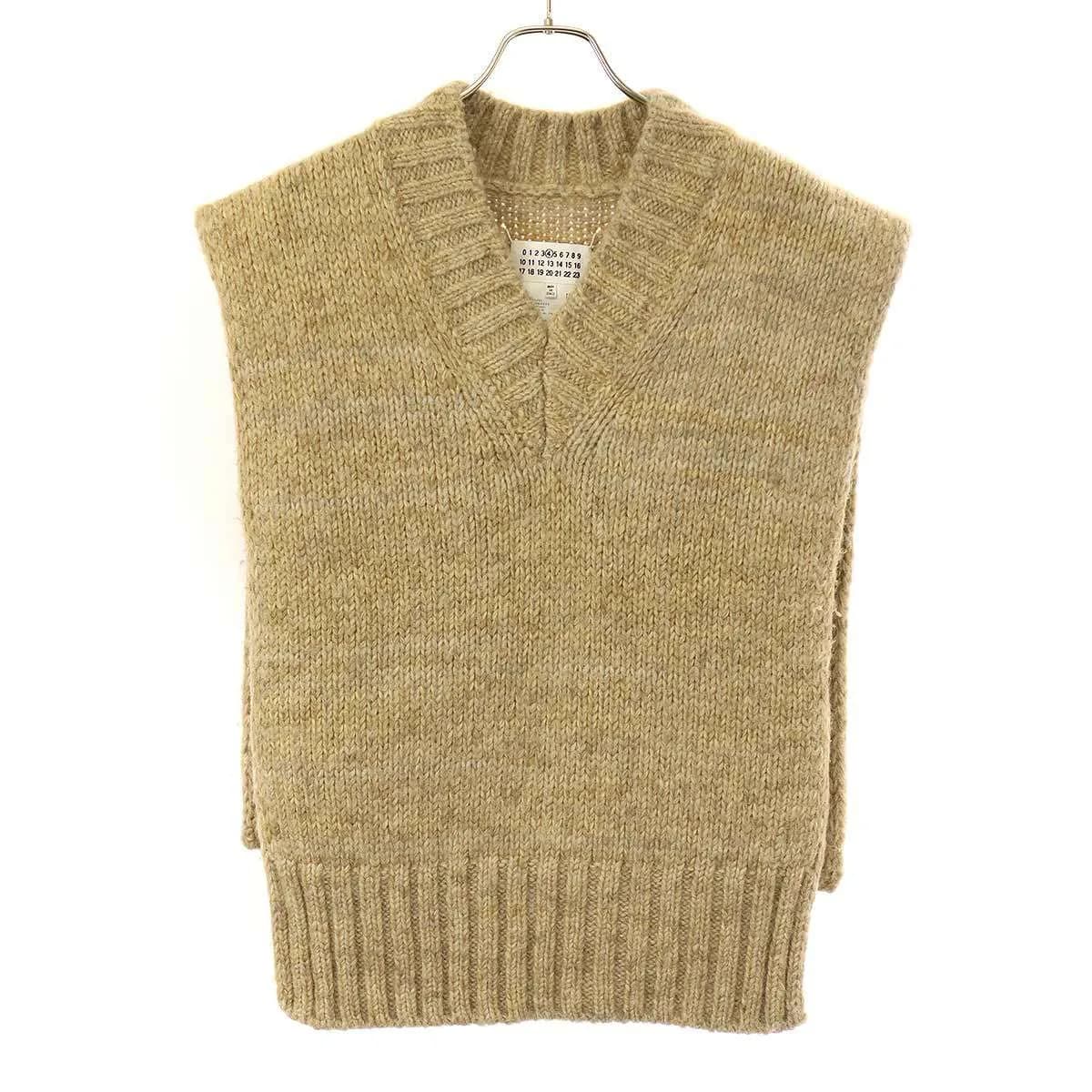 Maison Margiela メゾン マルジェラ 21AW ボタニカルダイタバードニットベスト