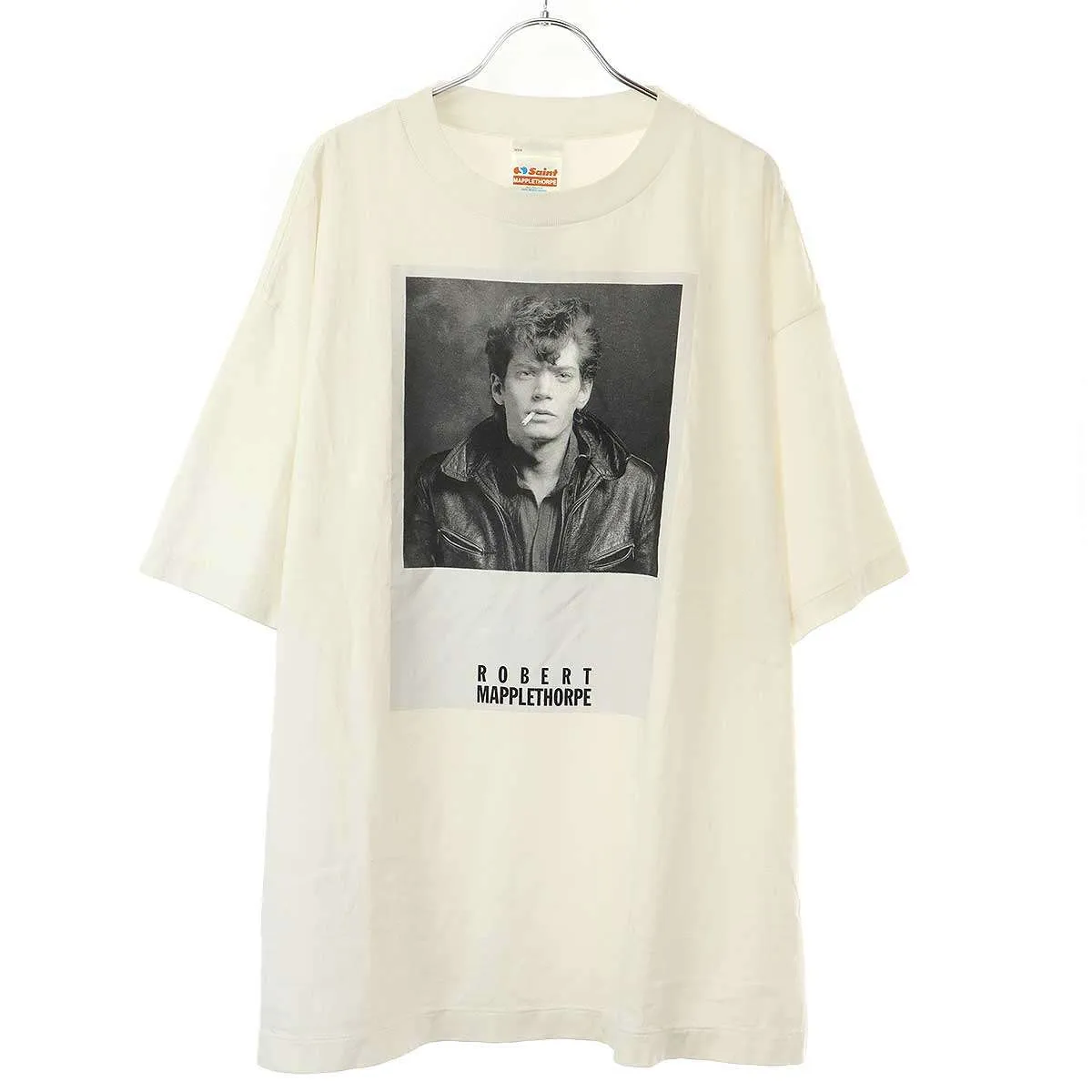 SAINT MICHAEL セントマイケル 25SS Robert Mapplethorpe PORTRAIT メイプルソープフォトプリントTシャツ SM-HR8-0000-C16