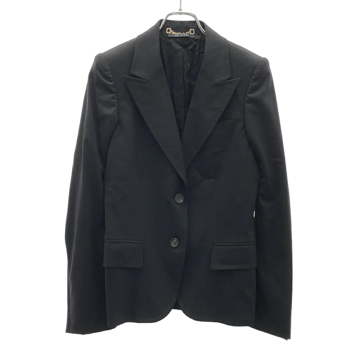 GUCCI グッチ ピークドラペル2Bジャケット&スラックスパンツ セットアップスーツ 152686 ZN503/152704 ZN503