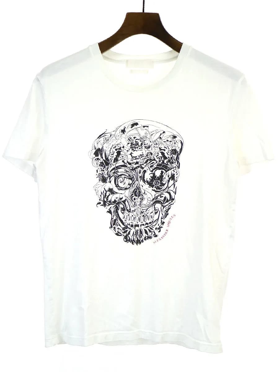 ALEXANDER McQUEEN アレキサンダーマックイーン スカルプリントTシャツ