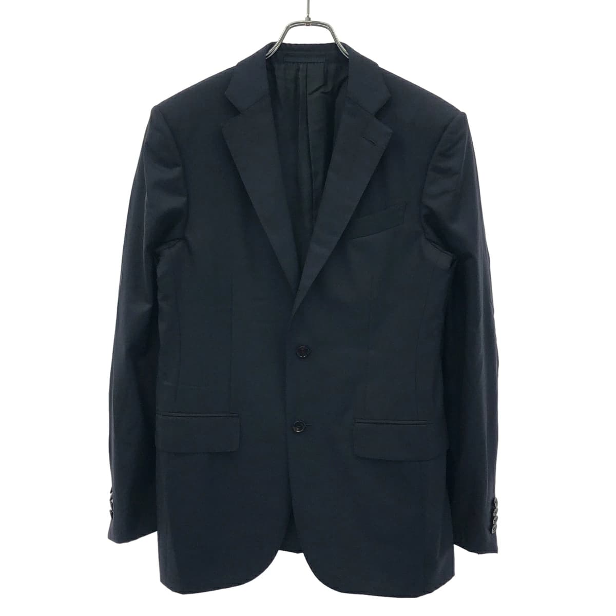 Ermenegildo Zegna エルメネジルド ゼニア 15 milmil 15 ウール2Bジャケット&スラックスパンツ セットアップスーツ 0CS043 22122B