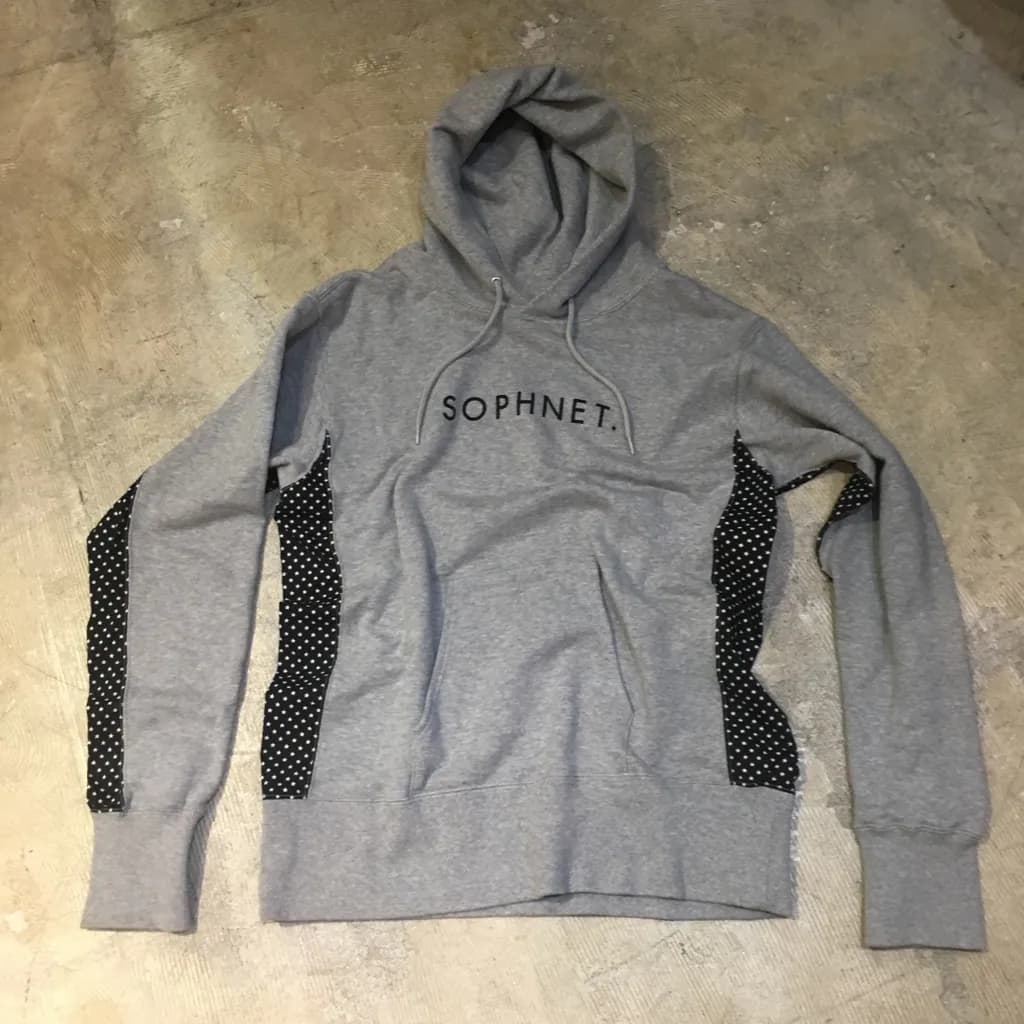SOPHNET. SOPHNET. 16SS STAR SIDE PANEL PULL OVER SWEAT PARKA
