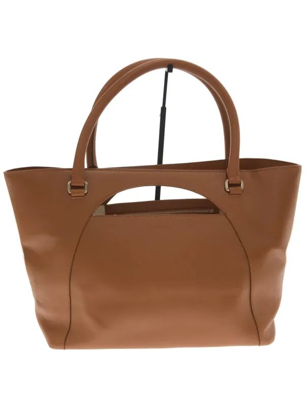 JW ANDERSON ジェイダブリュー アンダーソン MOON TOTE BAG ムーン レザートートバッグ ブラウン