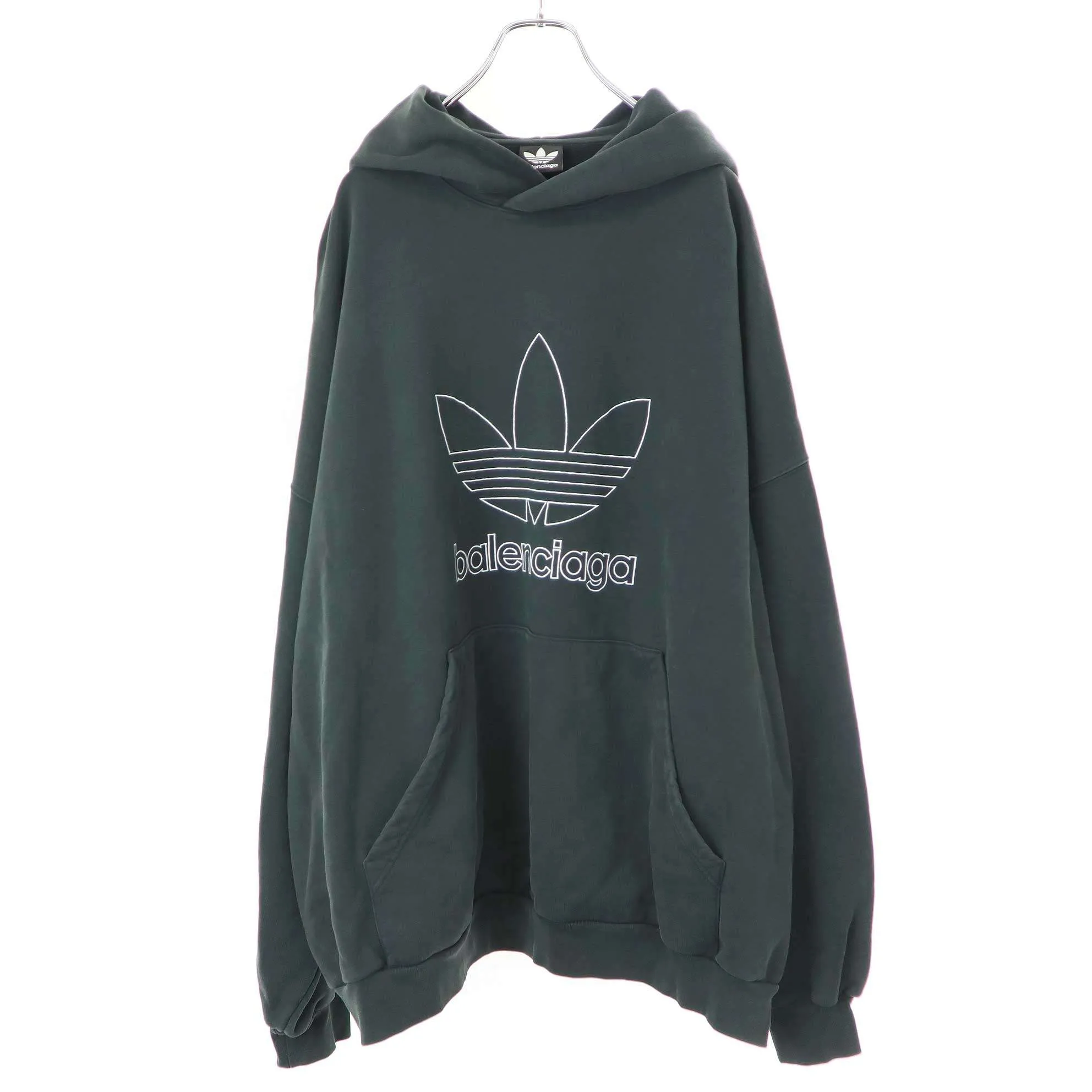 BALENCIAGA バレンシアガ アディダス 23SS Large Hoodie オーバーサイズパーカー