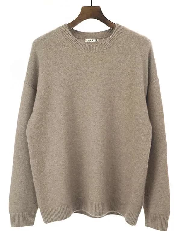 AURALEE オーラリー 19AW BABY CASHMERE KNIT/ベビーカシミア ニット