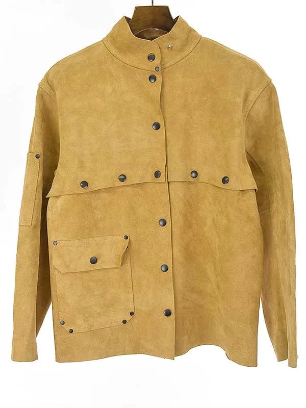 UNUSED アンユーズド SAMPLE 20AW suede jacket スエードレザージャケット