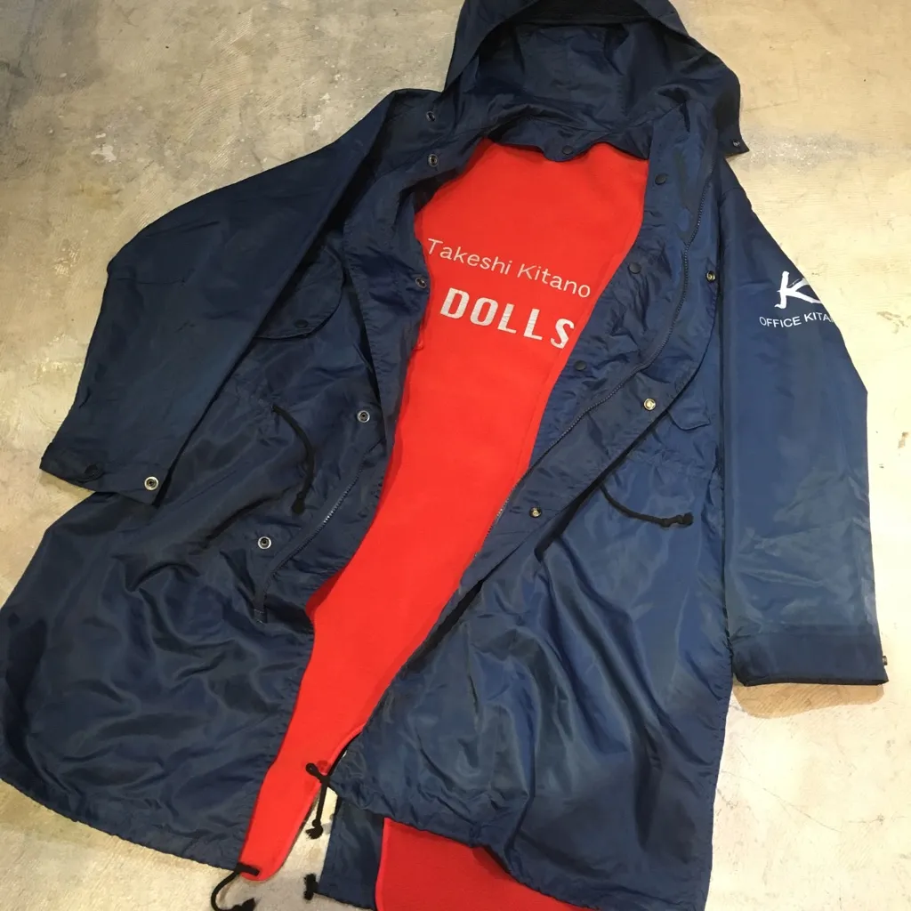 Yohji Yamamoto Yohji Yamamoto POUR HOMME OFFICE KITANO「DOLLS」フリースライナー付きナイロンベンチコート