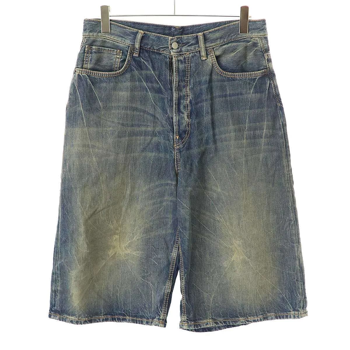 Acne Studios アクネストゥディオズ Denim Shorts Loose Fit ルーズフィットウォッシュデニムショーツ FN-MN-SHOR000236