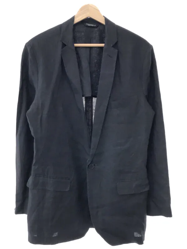 DOLCE&GABBANA ドルチェ&ガッバーナ ノッチドラペル リネン1Bセットアップ