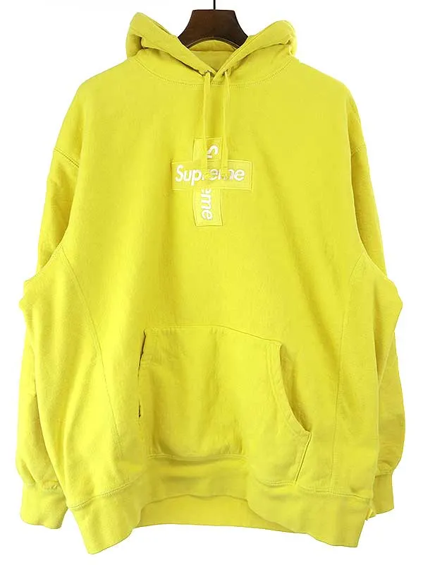 Supreme シュプリーム 20AW Cross Box Logo Hooded Sweatshirt プルオーバースウェット