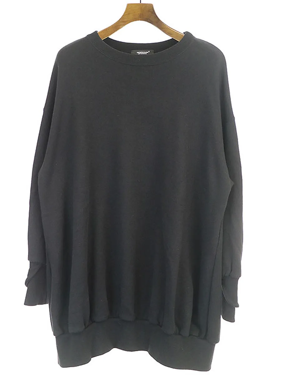 UNDERCOVER アンダーカバー 19AW バックサイドジップオーバーサイズスウェットトレーナー