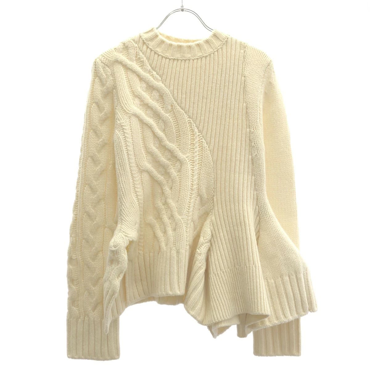 sacai サカイ 25AW Wool Knit Pullover ウールニットセーター 25-08054