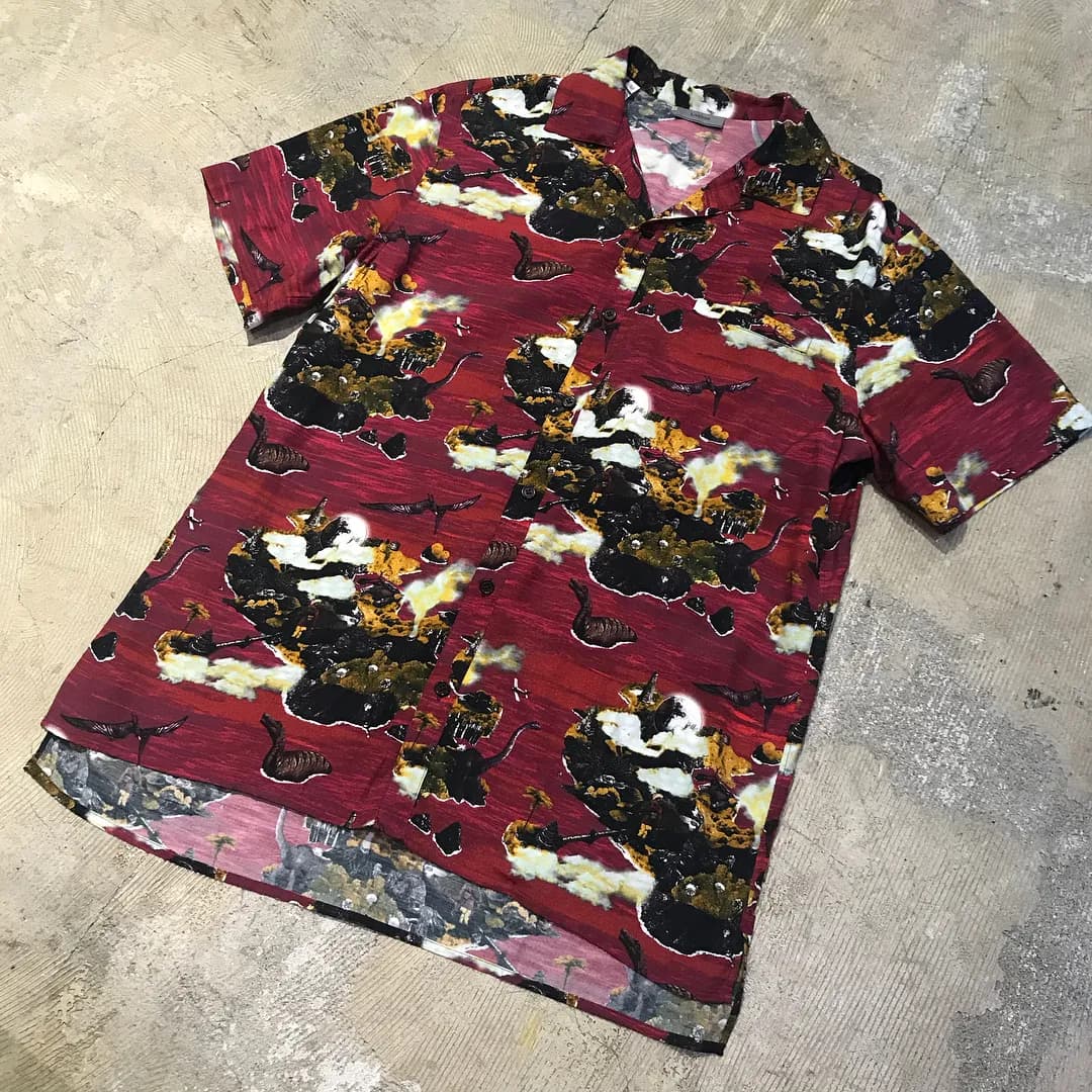 LANVIN LANVIN 18SS レーヨンアロハシャツ