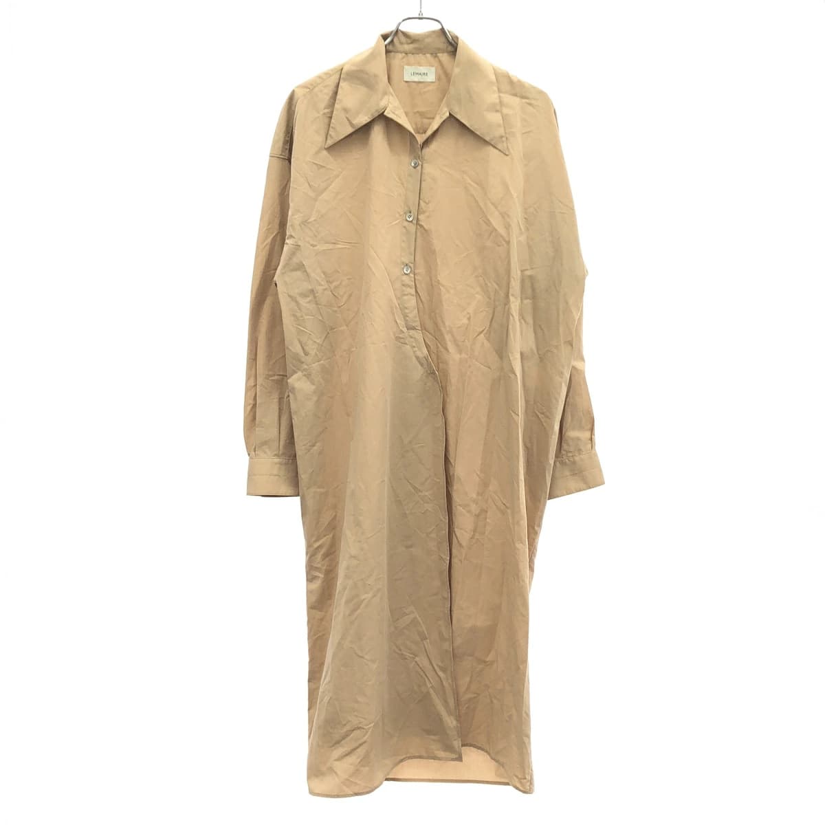 LEMAIRE ルメール 21SS ラップシャツドレス ワンピース DR254 LF061