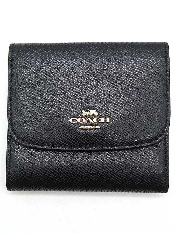 COACH コーチ クロスグレインレザー スモールウォレット