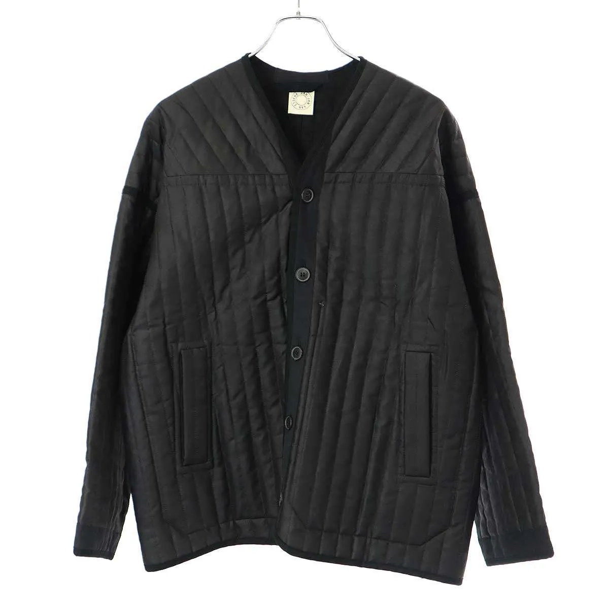 JAN-JAN VAN ESSCHE ヤンヤンバンエシュ 21AW JACKET #44 PADDED MUD SILK シルクキルティングパデットジャケット