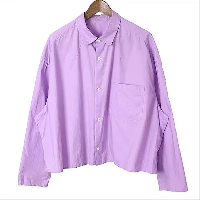 URU URU ウル 17SS カットオフビッグシャツ
