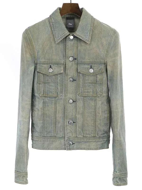 Dior HOMME ディオールオム 04SS STRIP期 アイスブルーデニムジャケット