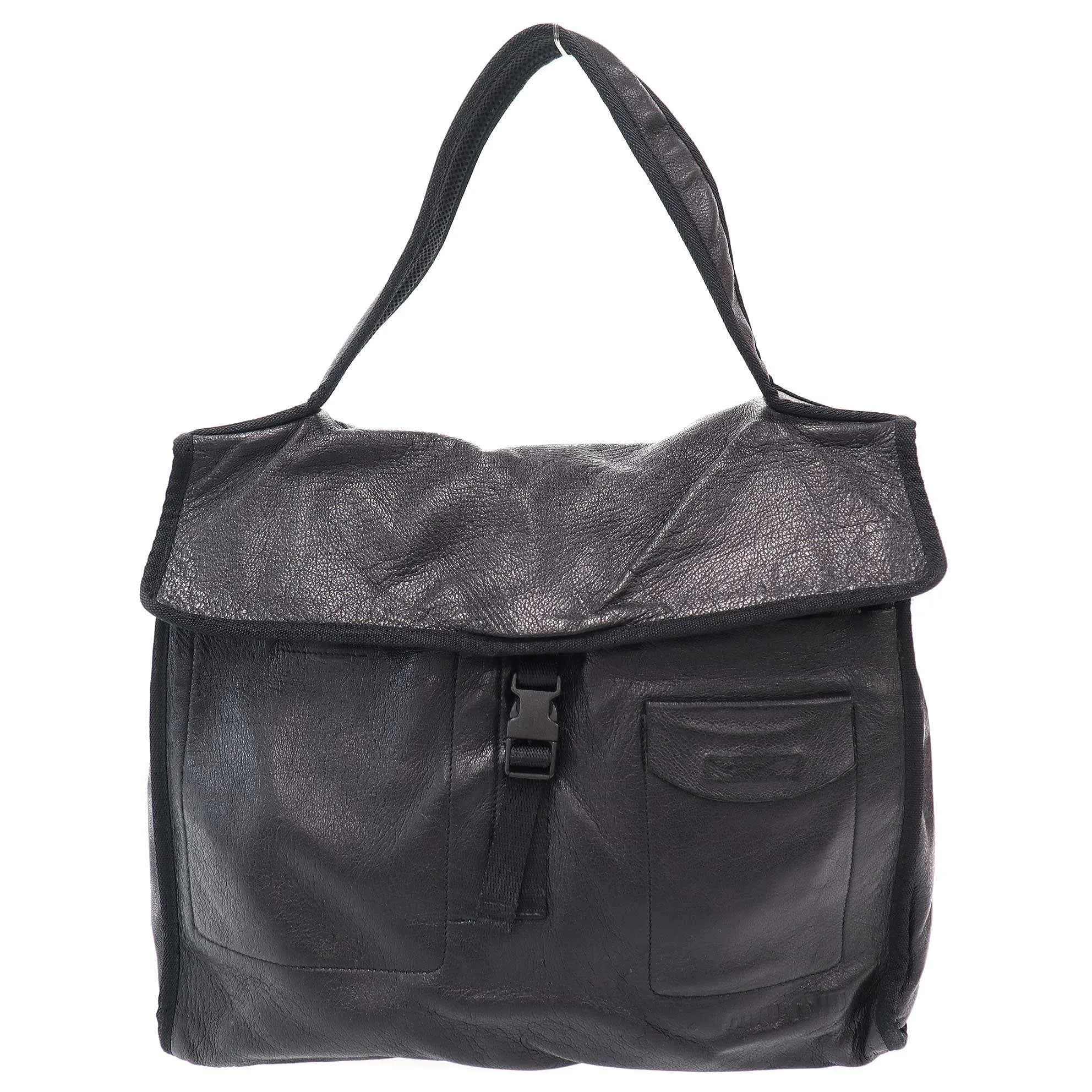 miu miu ミュウミュウ CARTELLA IN MUFLONE レザーメッセンジャーハンドバッグ MB1413