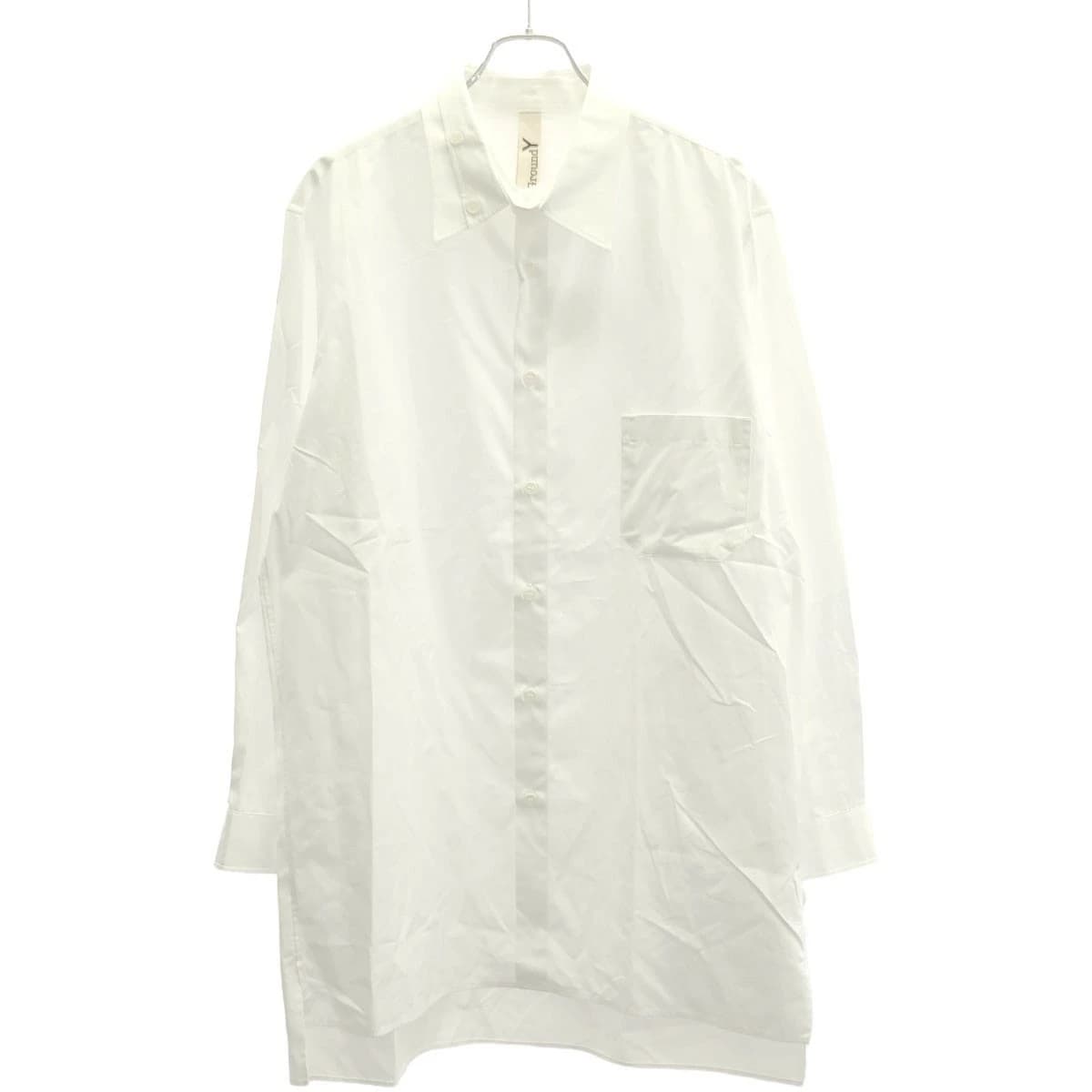 Yohji Yamamoto グラウンド ワイ 24AW SPARE COLLAR BIG SHIRT COAT 多重襟シャツコート GO-B11-001