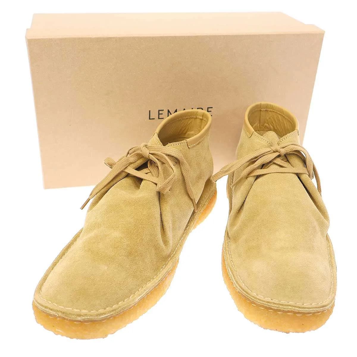 LEMAIRE ルメール LACED BOOTS スウェードレザーデザートブーツ