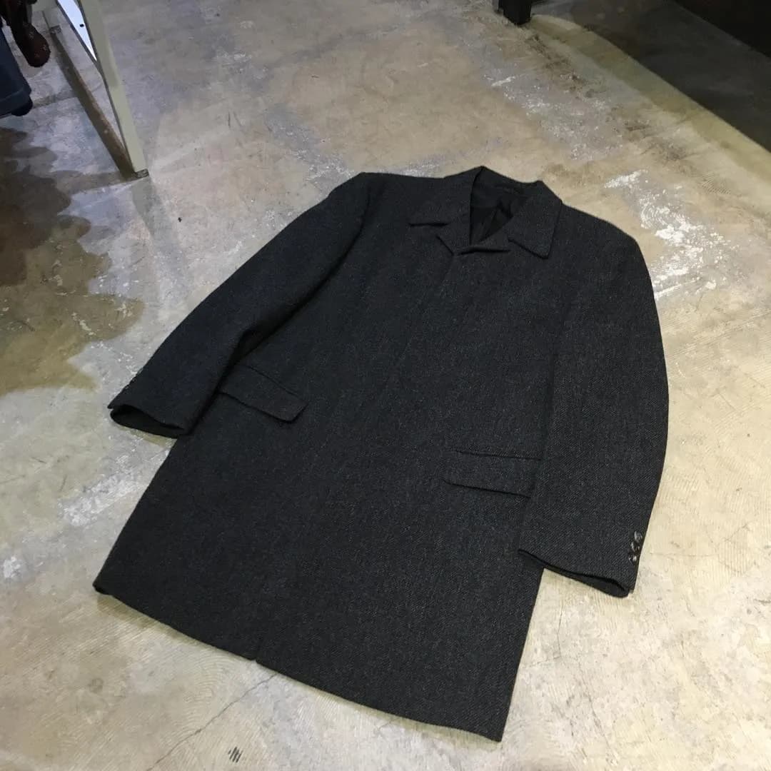 COMME des GARCONS COMME des GARCONS HOMME Tweed Bal Collar Coat