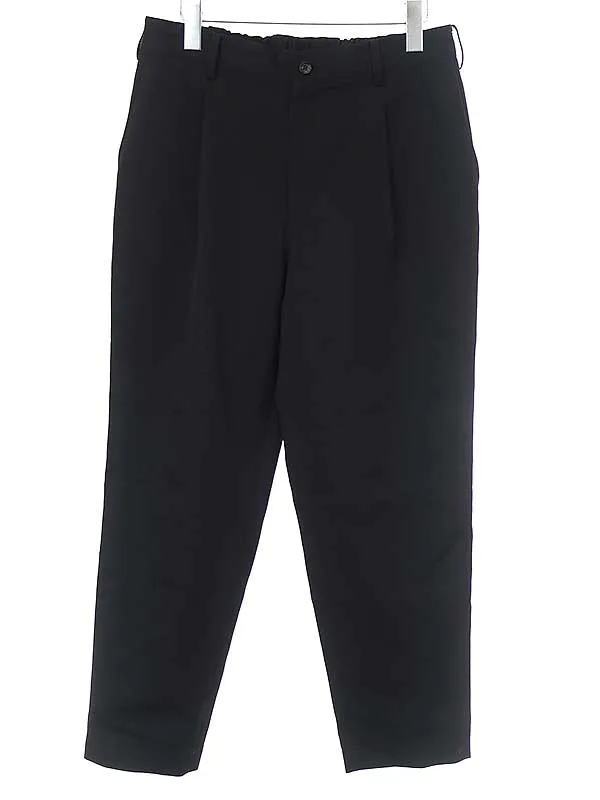Graphpaper グラフペーパー 22SS Scale Off Wool Tapered Slacks ウールスラックスパンツ