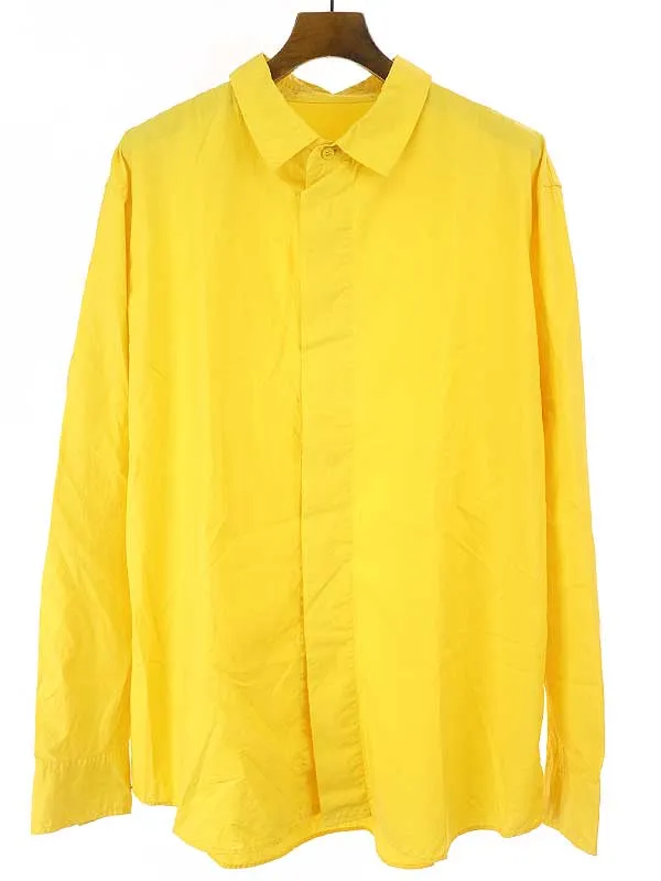 CASEY CASEY ケイシー ケイシー 20SS GARDEN SHIRT-TATA ロング比翼シャツ