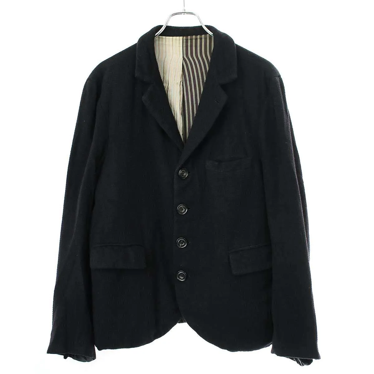 GEOFFREY B.SMALL ジェフリービースモール パッチワークライナーカシミヤテーラードジャケット HBJ06