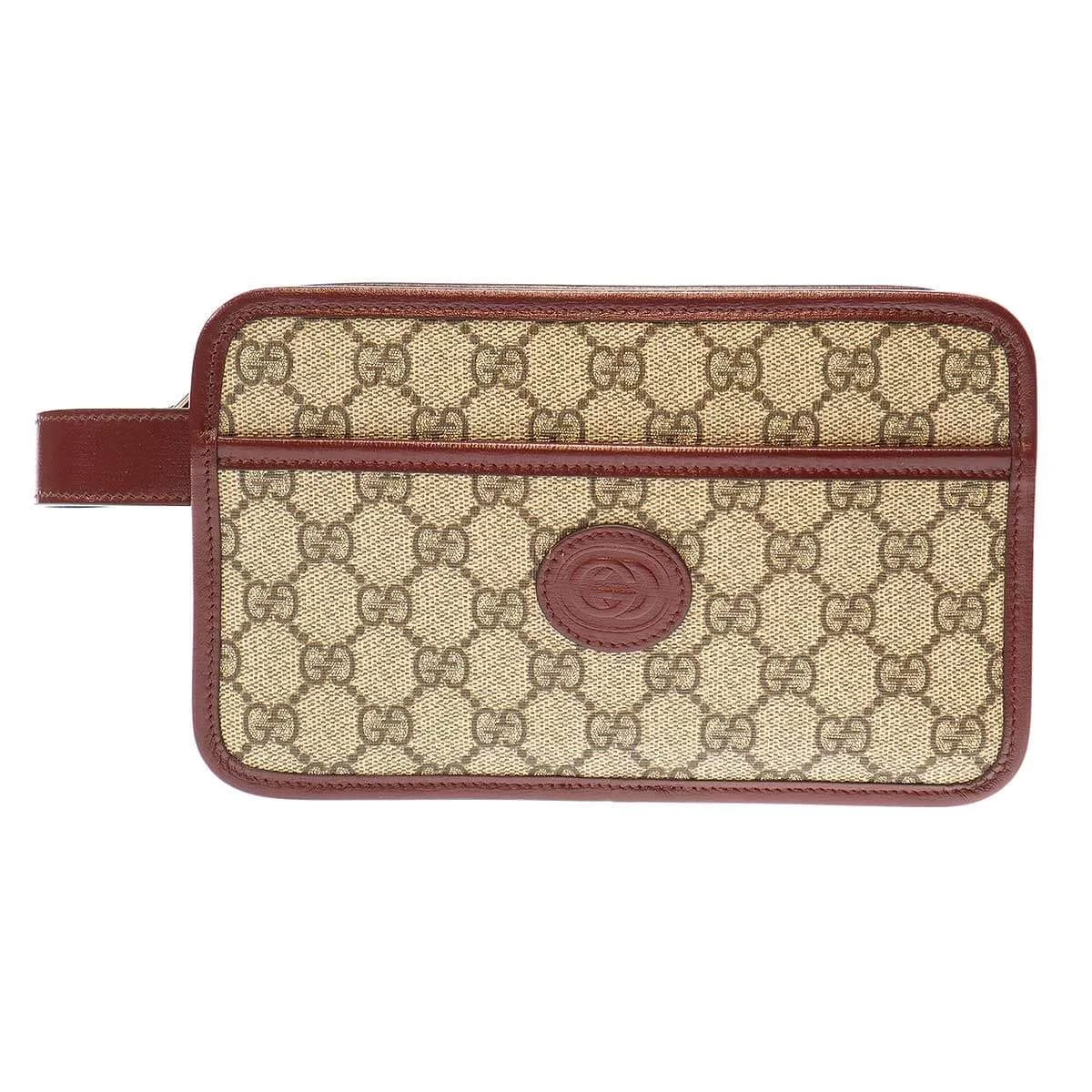 GUCCI グッチ インターロッキング トラベルケース セカンドバッグ 625764