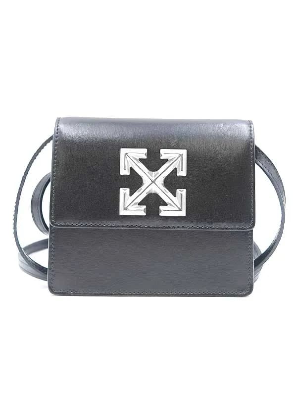 OFF-WHITE オフホワイト JITNEY0.7 ミニレザーショルダーバッグ