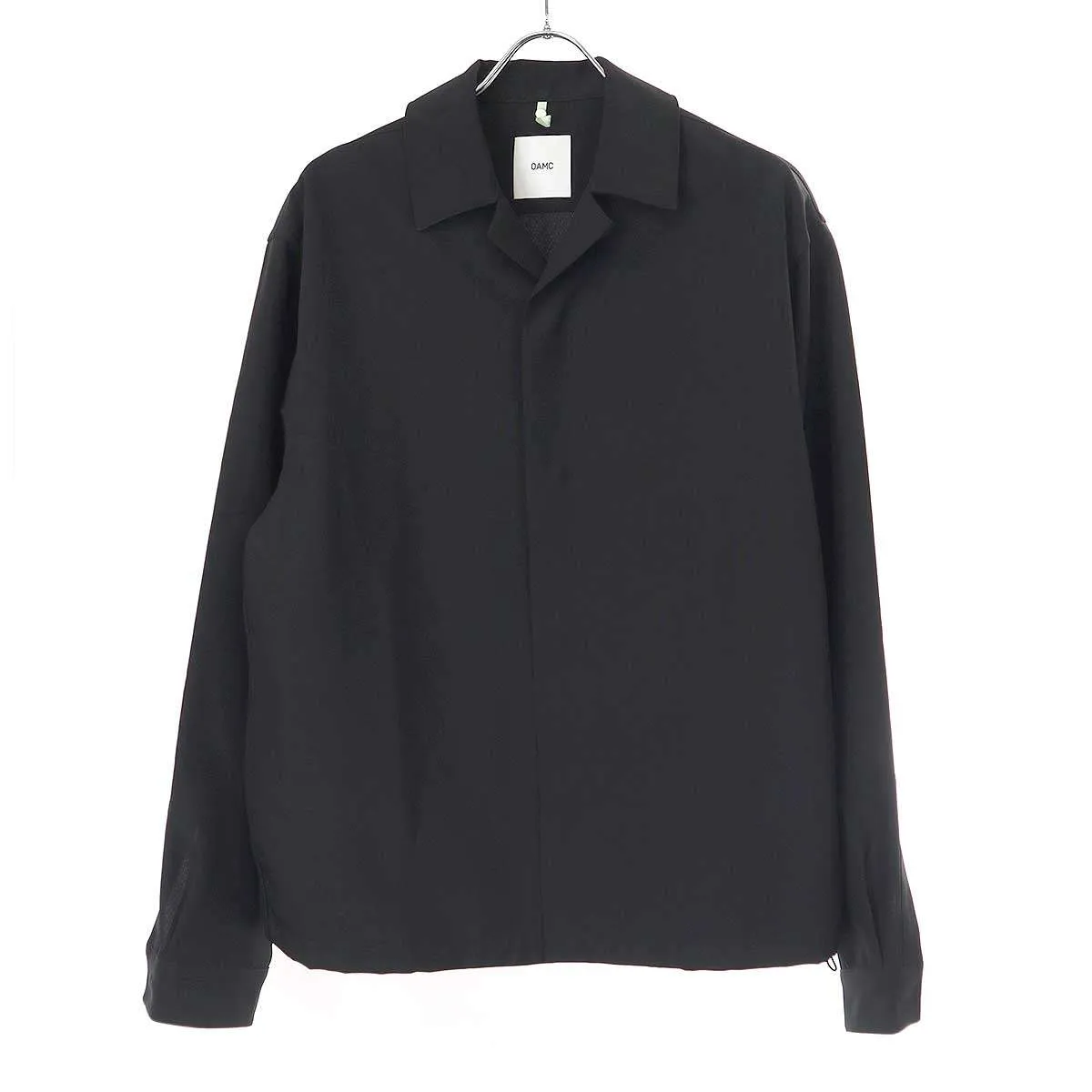 OAMC オーエーエムシー 21AW System Shirt グラフィックパッチ システムシャツ