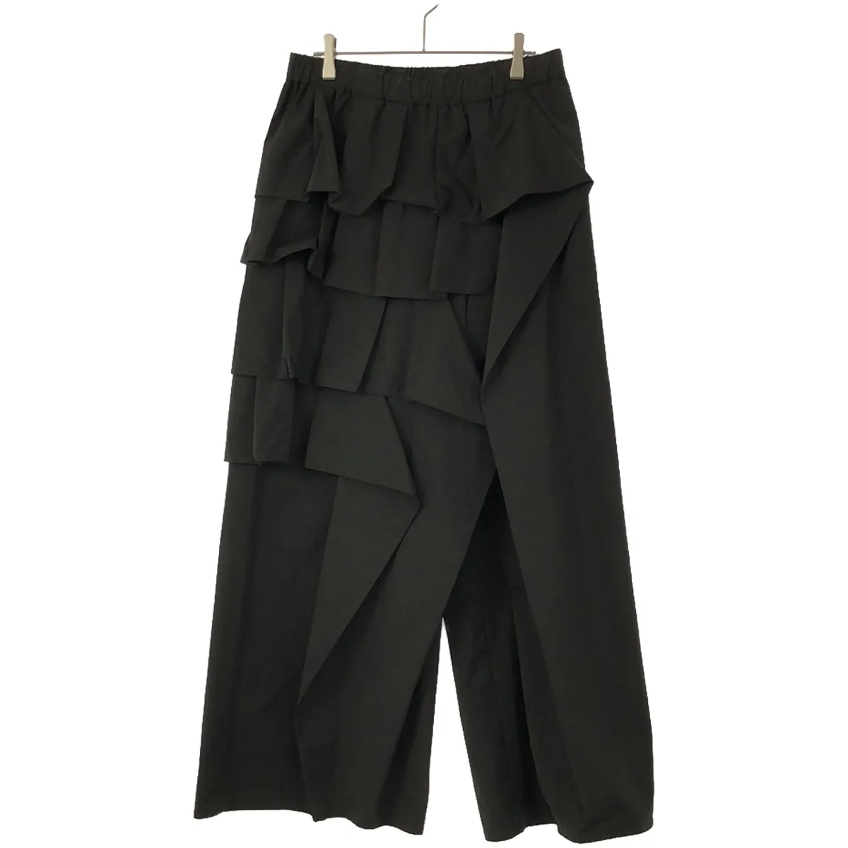 TAAKK ターク 24SS FRILL PANTS ポリエステルフリルパンツ