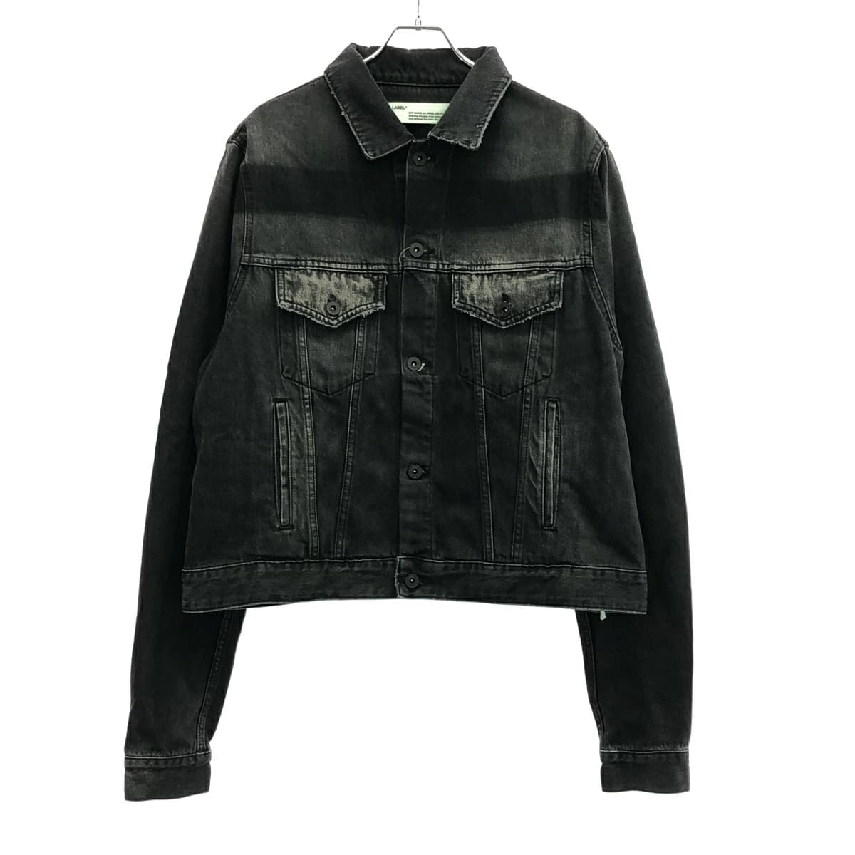 OFF-WHITE オフホワイト 19SS Impressionism Denim Jacket バックプリントデニムジャケット OMYE017R19812011