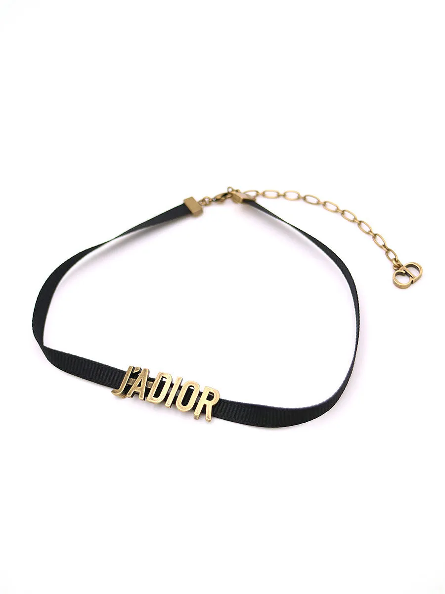 Dior HOMME Christian Dior J'ADIOR リボンチョーカーネックレス