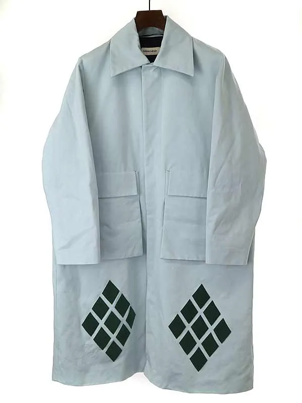 NAMACHEKO ナマチェコ 19SS Signature A Line Coat コットンステンカラーコート