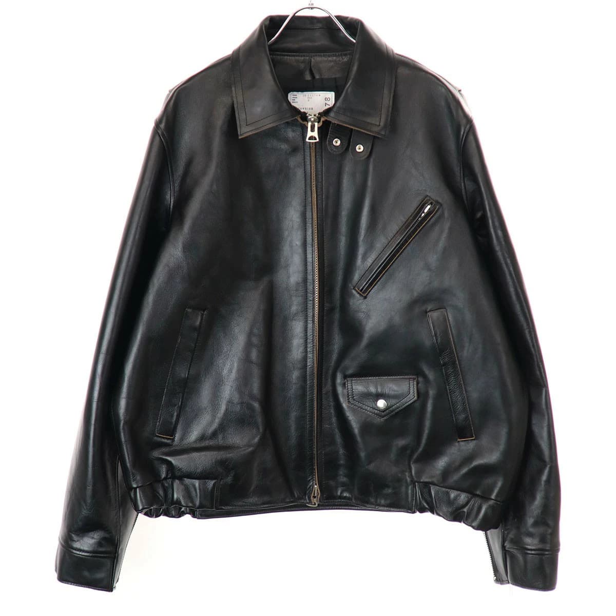 sacai サカイ 25SS Leather Jacket レザージャケット 25-03578M
