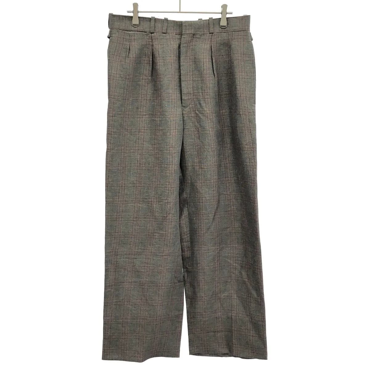 MAATEE&SONS マーティーアンドサンズ 25SS JEFFELY チェックトラウザーパンツ MT5103-0205C