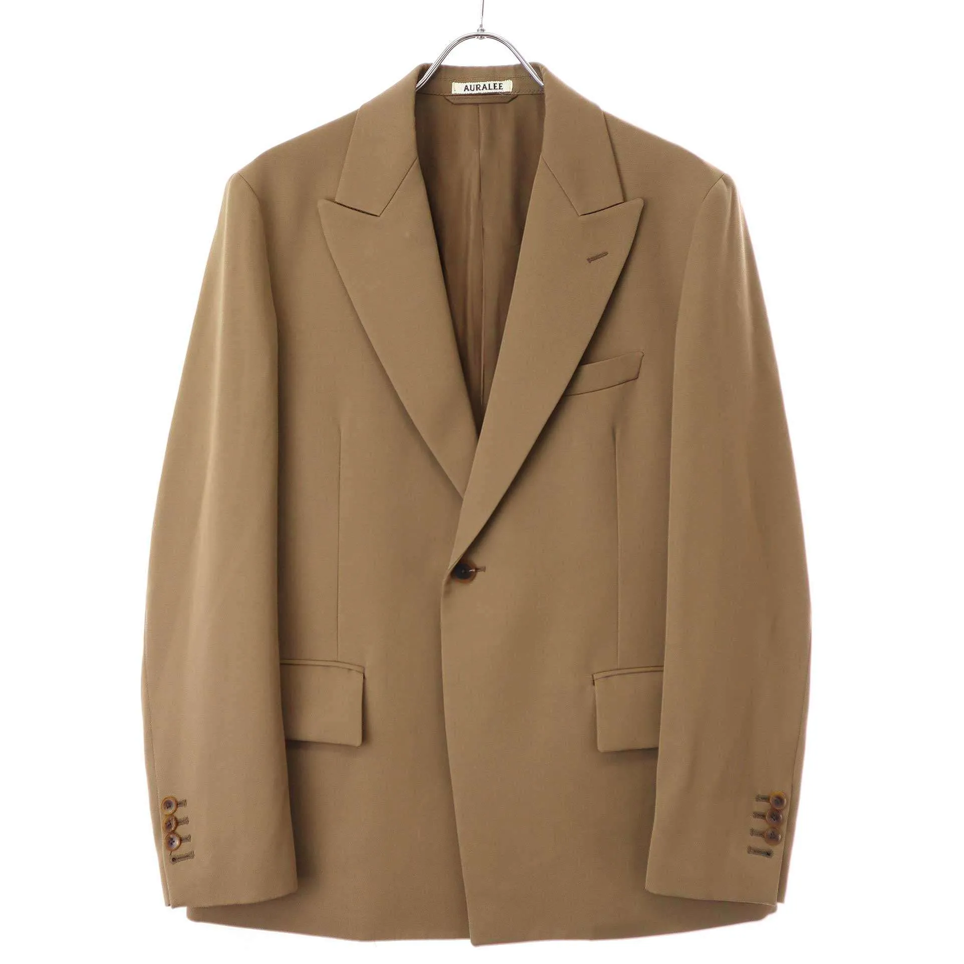 AURALEE オーラリー 22SS LIGHT WOOL MAX GABARDINE JACKE ライトウールマックスギャバジンジャケット
