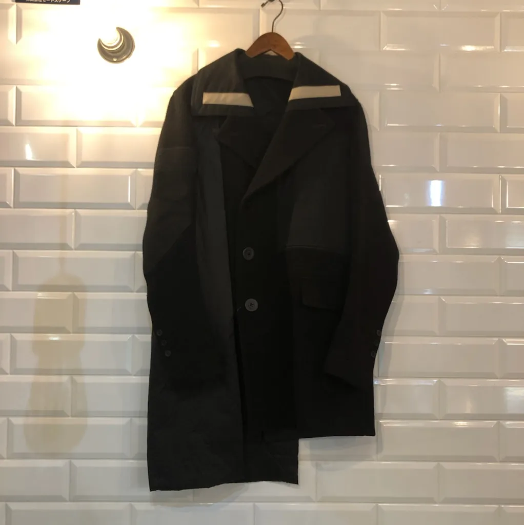 Rick Owens Rick Owens 15AW TRENCH CAPED SPHINX PEA